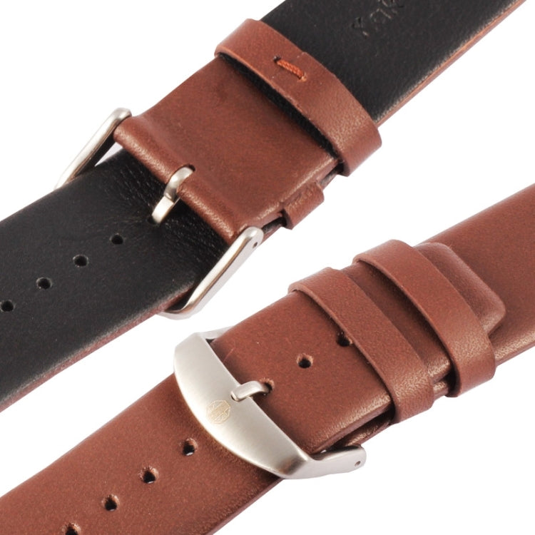 Kakapi for Apple Watch 42mm Subtle Texture Brushed Buckle Genuine Leather Watch Band with Connector Kakapi for Apple Watch 42mm Subtle Texture Brushed Buckle Genuine Leather Watch Band with Connector