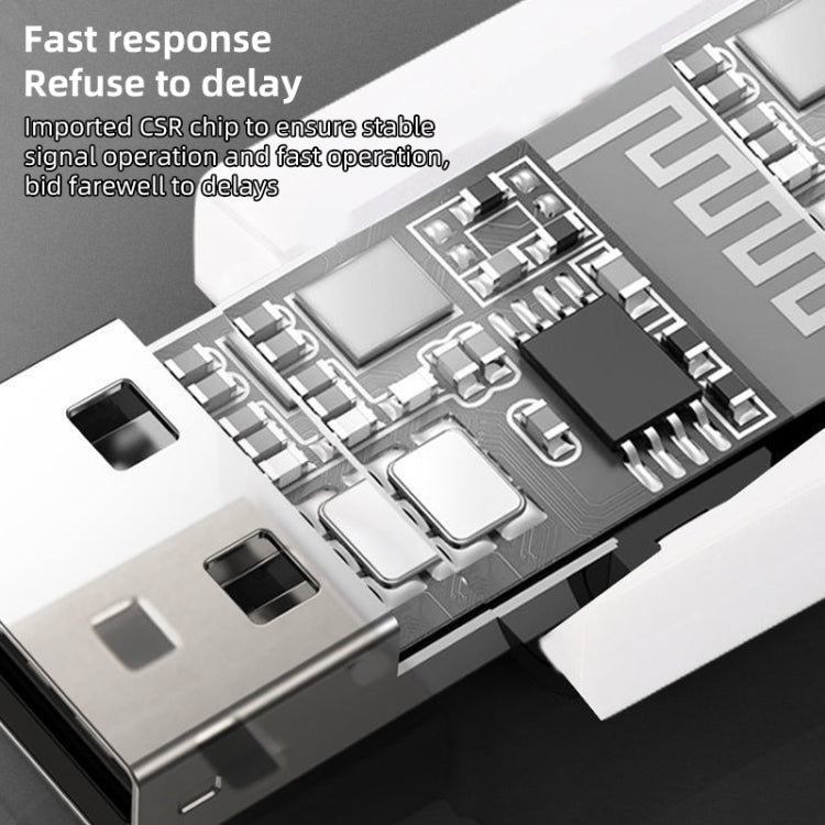 Adaptador receptor de música/receptor de audio y música USB Bluetooth 2.1 Adaptador receptor de música/receptor de audio y música USB Bluetooth 2.1