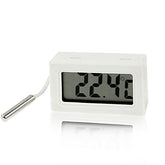 Mini LCD Indoor Digital Thermometer , White