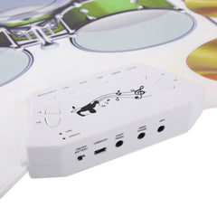 MD-1008 USB 2.0 MIDI Soft Roll-up Drum Kit, Size: 46 x 31cm, Electronic Drum MD-1008