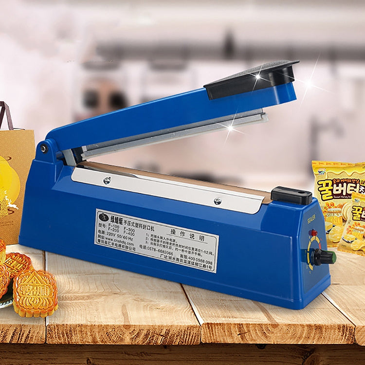 F-200 200mm Heat Sealing Hand Impulse Poly Sealer Closer Machine, Plastic Shell F-200 200mm Heat Sealing Hand Impulse Poly Sealer Closer Machine, Plastic Shell