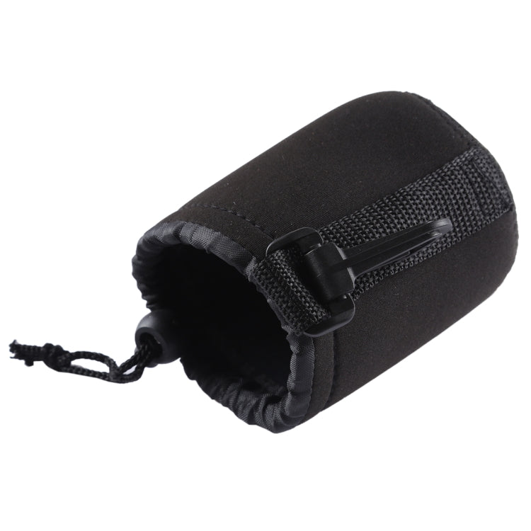 Neoprene SLR Camera Lens Carrying Bag Pouch Bag with Carabiner, Size: 8x10cm Neoprene SLR Camera Lens Carrying Bag Pouch Bag with Carabiner, Size: 8x10cm
