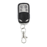 315MHz Metal Wireless Learning Code 4 Keys Remote Control (Black + Silver), 315MHz
