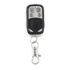 315MHz Metal Wireless Learning Code 4 Keys Remote Control (Black + Silver), 315MHz