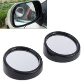 2 PCS 3R11 Car Rear View Mirror Wide Angle Mirror Side Mirror, 360 Degree Rotation Adjustable, 3R-011(Black), 3R-011