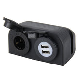 5V 2.1A Dual-USB Ports w/20A Car Cigarette Lighter Socket Car Charger