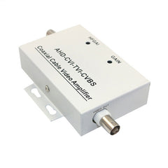 Amplificador de video con cable coaxial, cable coaxial