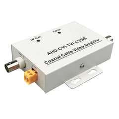 Amplificador de video con cable coaxial, cable coaxial