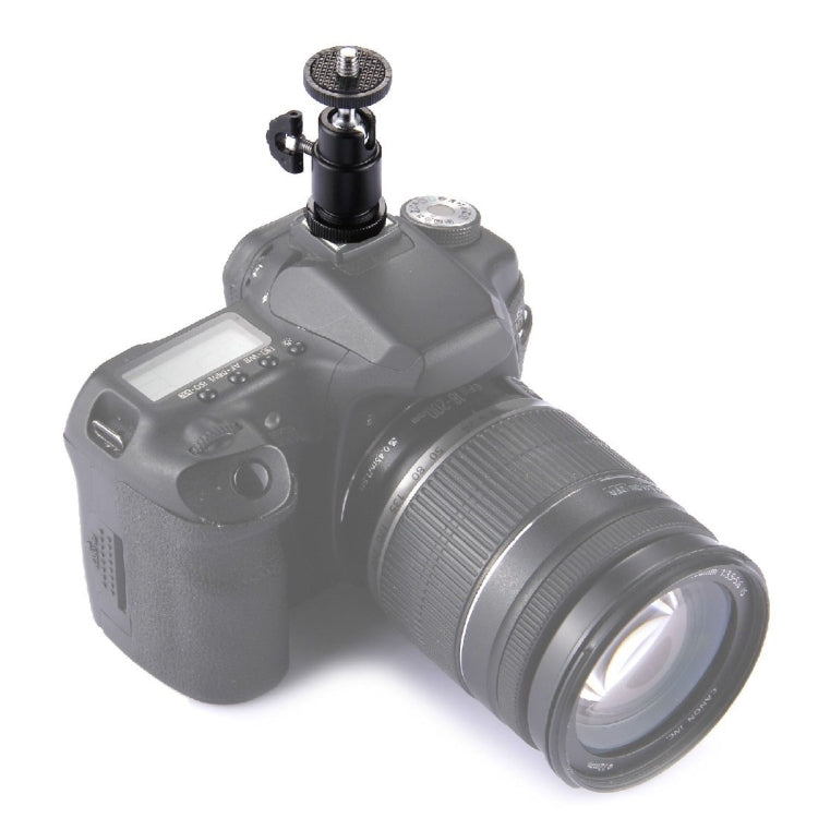 Aluminum Alloy Hot Shoe Tripod Heads, 1/4 inch Male Screw Adapter Aluminum Alloy Hot Shoe Tripod Heads, 1/4 inch Male Screw Adapter