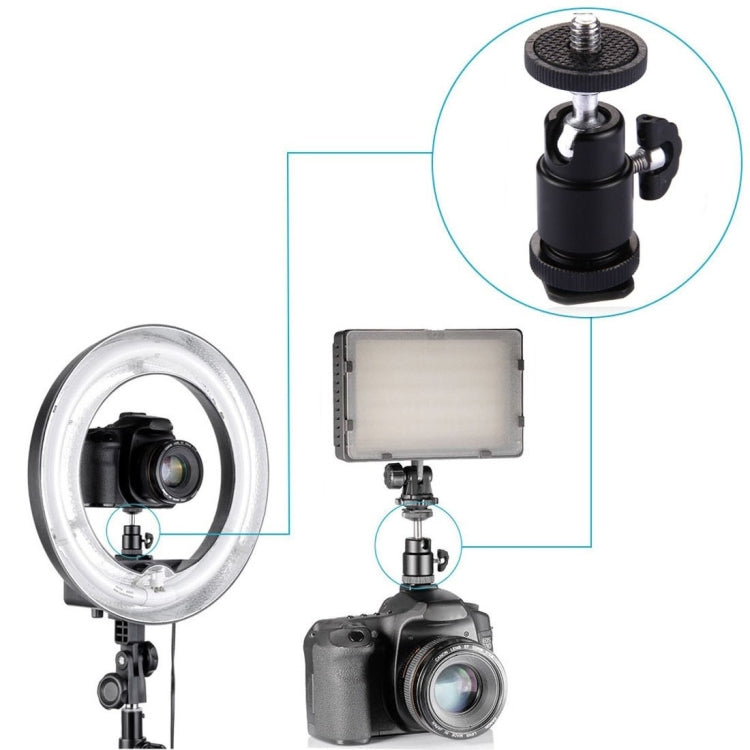 Aluminum Alloy Hot Shoe Tripod Heads, 1/4 inch Male Screw Adapter Aluminum Alloy Hot Shoe Tripod Heads, 1/4 inch Male Screw Adapter