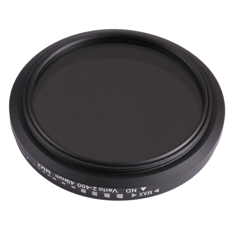 49mm ND Fader Neutral Density Adjustable Variable Filter, ND 2 to ND 400 Filter 49mm ND Fader Neutral Density Adjustable Variable Filter, ND 2 to ND 400 Filter