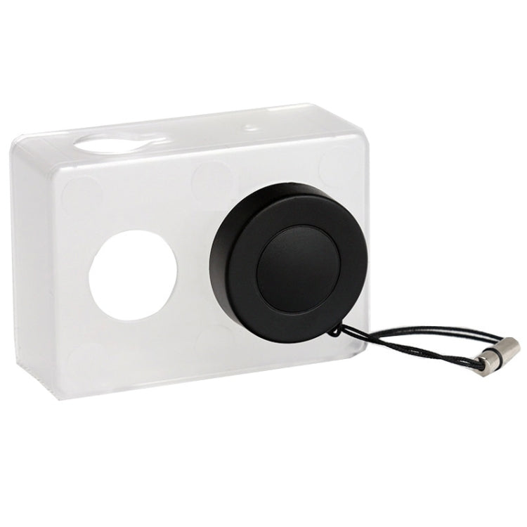 Ultrathin Transparent Protective Case with Lens Cap Cover for Xiaoyi Sport Camera Ultrathin Transparent Protective Case with Lens Cap Cover for Xiaoyi Sport Camera