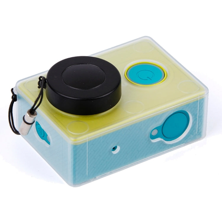 Ultrathin Transparent Protective Case with Lens Cap Cover for Xiaoyi Sport Camera Ultrathin Transparent Protective Case with Lens Cap Cover for Xiaoyi Sport Camera