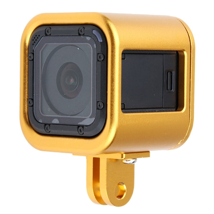 Housing Shell CNC Aluminum Alloy Protective Cage with Insurance Back Cover for GoPro HERO5 Session /HERO4 Session /HERO Session, HERO5 Session (Black), HERO5 Session (Silver), HERO5 Session (Red), HERO5 Session (Gold), HERO5 Session (Green) Housing Shell CNC Aluminum Alloy Protective Cage with Insurance Back Cover for GoPro HERO5 Session /HERO4 Session /HERO Session, HERO5 Session (Black), HERO5 Session (Silver), HERO5 Session (Red), HERO5 Session (Gold), HERO5 Session (Green)