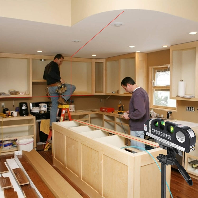 Level Laser Aligner Horizon Vertical Measuring Tape Level Laser Aligner Horizon Vertical Measuring Tape