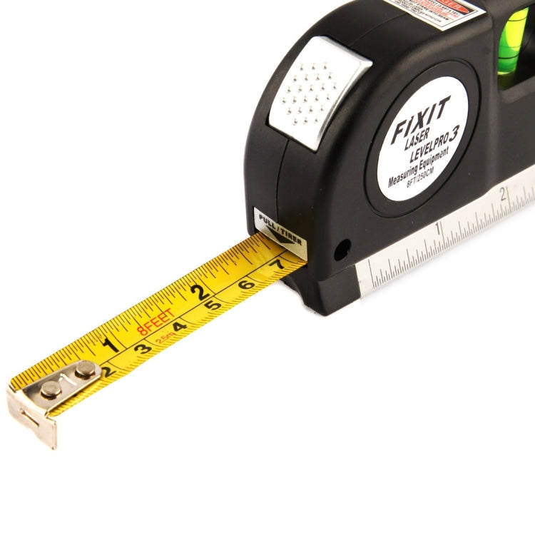 Level Laser Aligner Horizon Vertical Measuring Tape Level Laser Aligner Horizon Vertical Measuring Tape
