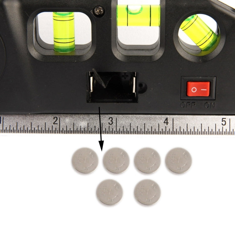 Level Laser Aligner Horizon Vertical Measuring Tape Level Laser Aligner Horizon Vertical Measuring Tape