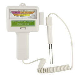 Comprobador de pH/CL2 del agua de la piscina para el hogar, longitud del cable: 1,2 m