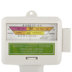 Comprobador de pH/CL2 del agua de la piscina para el hogar, longitud del cable: 1,2 m