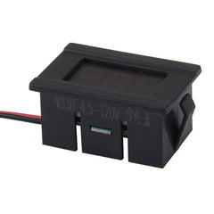 V33D 2 Wires Mini Digital Voltage Meter, Measure Voltage: DC 4.5-120V, S-DT-0534G, S-DT-0534L, S-DT-0534R