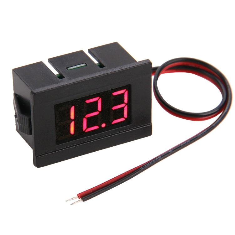 V33D 2 Wires Mini Digital Voltage Meter, Measure Voltage: DC 4.5-120V, S-DT-0534G, S-DT-0534L, S-DT-0534R V33D 2 Wires Mini Digital Voltage Meter, Measure Voltage: DC 4.5-120V, S-DT-0534G, S-DT-0534L, S-DT-0534R