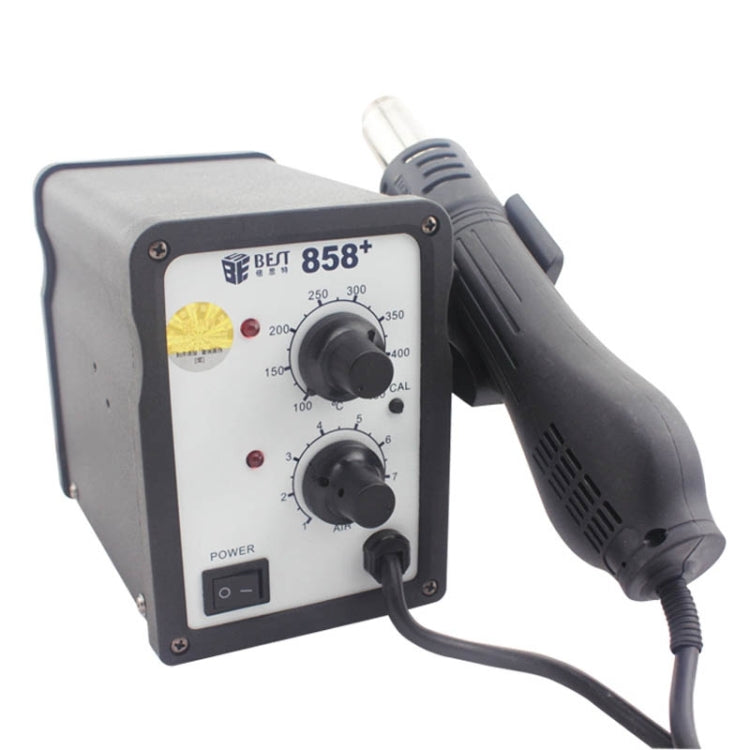 BEST BST-858+ AC 220V 50Hz 650W Adjustable Temperature Unleaded Hot Air Gun with Helical Wind BEST BST-858+ AC 220V 50Hz 650W Adjustable Temperature Unleaded Hot Air Gun with Helical Wind
