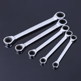 Professional Double-head Ratchet Wrench Set