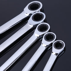 Professional Double-head Ratchet Wrench Set