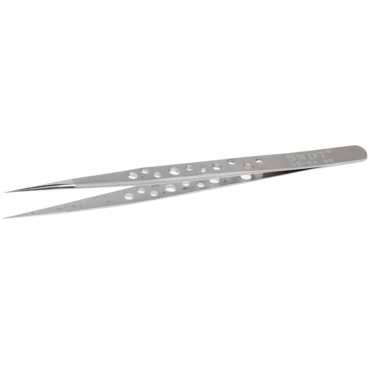High-Hardness Anti-Magnetic Anti-Acid Steel Straight Tweezers, Straight Head High-Hardness Anti-Magnetic Anti-Acid Steel Straight Tweezers, Straight Head