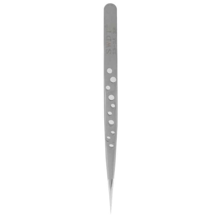 High-Hardness Anti-Magnetic Anti-Acid Steel Straight Tweezers, Straight Head High-Hardness Anti-Magnetic Anti-Acid Steel Straight Tweezers, Straight Head
