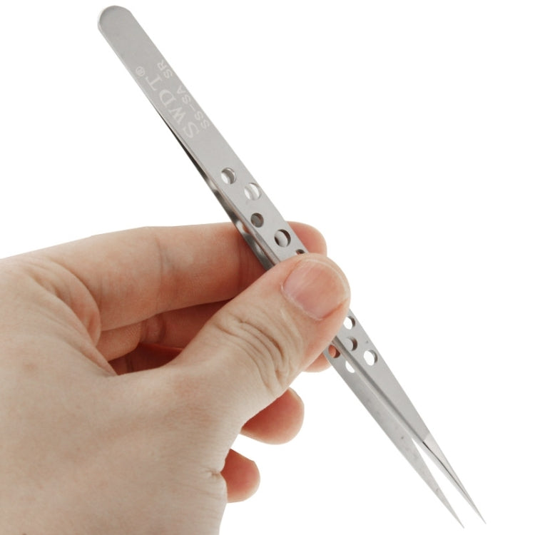 High-Hardness Anti-Magnetic Anti-Acid Steel Straight Tweezers, Straight Head High-Hardness Anti-Magnetic Anti-Acid Steel Straight Tweezers, Straight Head