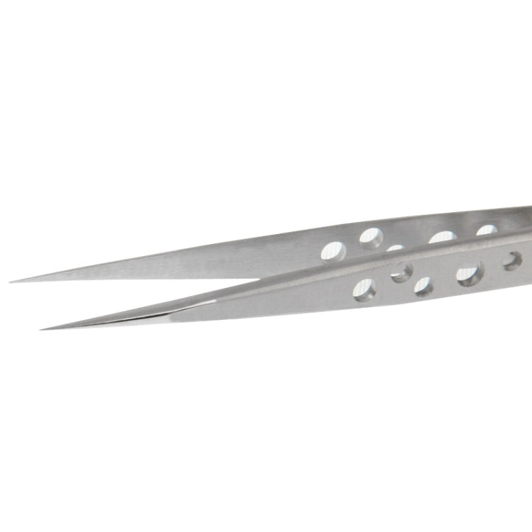 High-Hardness Anti-Magnetic Anti-Acid Steel Straight Tweezers, Straight Head High-Hardness Anti-Magnetic Anti-Acid Steel Straight Tweezers, Straight Head