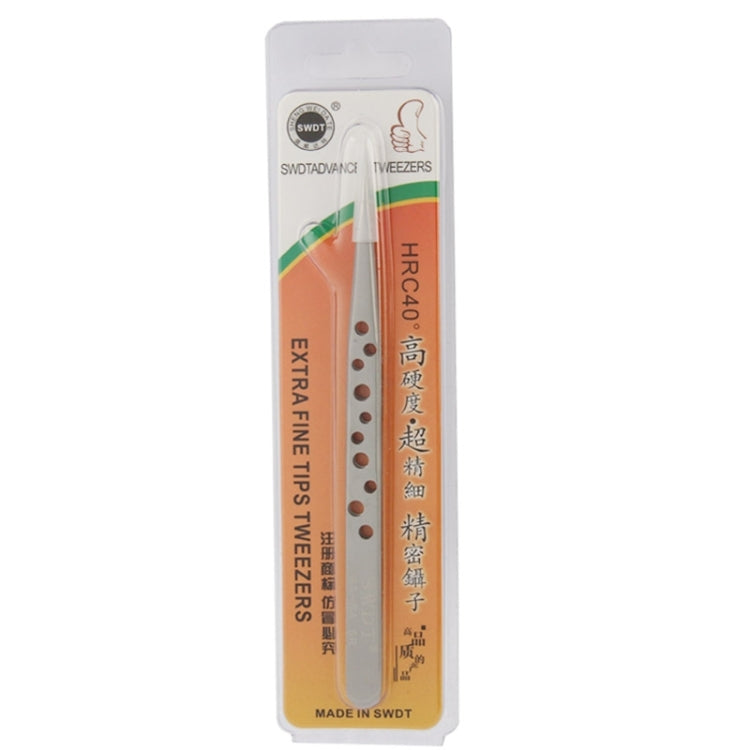 High-Hardness Anti-Magnetic Anti-Acid Steel Straight Tweezers, Straight Head High-Hardness Anti-Magnetic Anti-Acid Steel Straight Tweezers, Straight Head