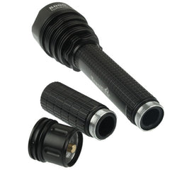 5 Mode, 7x Cree XM-L T6, Luminous Flux: 8000lm, Length: 24.5 / 30.5cm