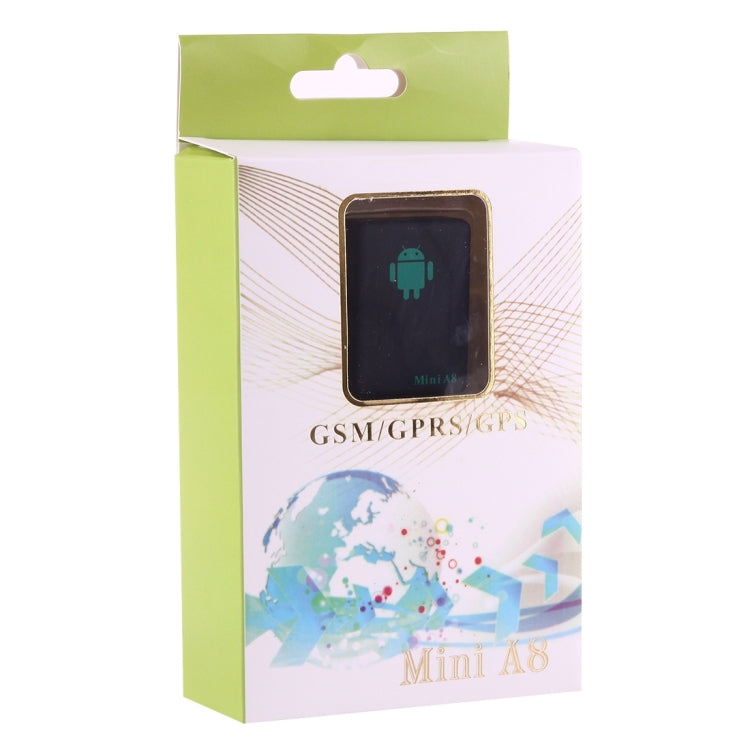 TRACKER Mini A8 Real Time 4 Bands Global Locator GSM/GPRS Tracker Tracking Device for Personal TRACKER Mini A8 Real Time 4 Bands Global Locator GSM/GPRS Tracker Tracking Device for Personal