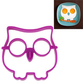 Cartoon Owl Shape Egg Frying Ring Mold Silicone Egg Fried Mould Omelette Mold, Egg Frying