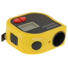 Medidor de distancia ultrasónico CP-3001 Punto láser con cinta métrica de 1 m