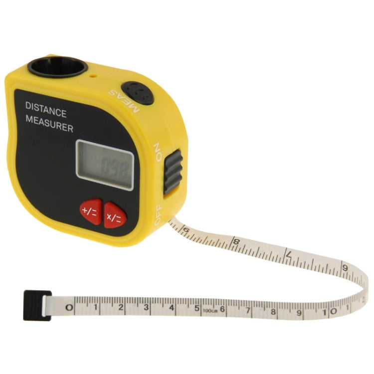 Medidor de distancia ultrasónico CP-3001 Punto láser con cinta métrica de 1 m Medidor de distancia ultrasónico CP-3001 Punto láser con cinta métrica de 1 m