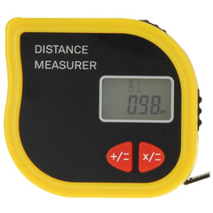 Medidor de distancia ultrasónico CP-3001 Punto láser con cinta métrica de 1 m