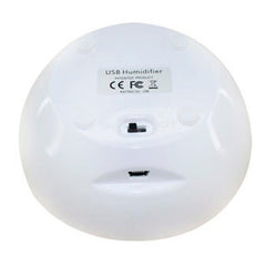 USB Air Humidifier with Mini Red Indicator and Vapour Amount Regulating Switch (White + Green), USB Air Humidifier