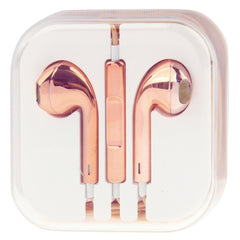 3.5mm Stereo Electroplating Wire Control Earphone for Android Phones / PC / MP3 Player / Laptops
