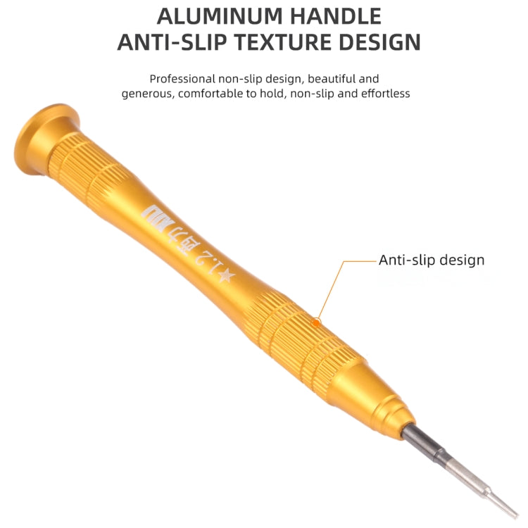 Professional Versatile 1.2x25mm Pentagon Screwdriver for MacBook Pro 13.3 inch / MacBook 13 inch, 1.2 Pentalobe Professional Versatile 1.2x25mm Pentagon Screwdriver for MacBook Pro 13.3 inch / MacBook 13 inch, 1.2 Pentalobe