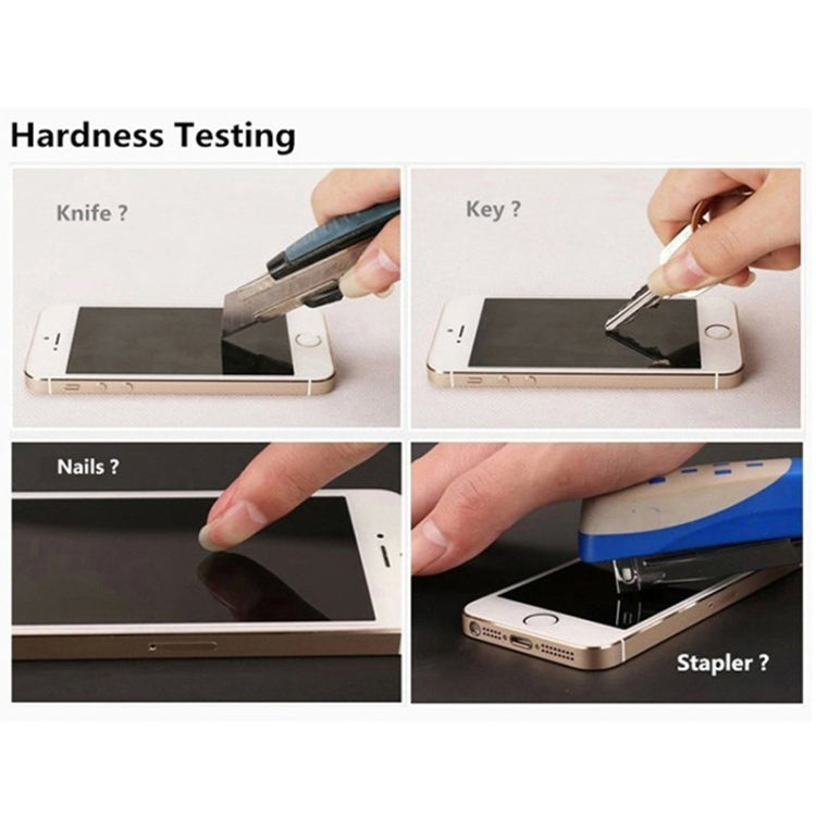 0.4mm 9H Surface Hardness 180 Degree Privacy Anti Glare Screen Protector for iPhone 5 & 5S 0.4mm 9H Surface Hardness 180 Degree Privacy Anti Glare Screen Protector for iPhone 5 & 5S