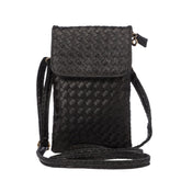 Woven Texture Universal Vertical Style Universal PU Leather Carrying Bag for iPhone 6s Plus / 6 Plus, Galaxy Note 5 & Note 4 & Note 3 / A8 / S6 edge / S6 edge+, Huawei P8 / P7 / Honor 6 Plus