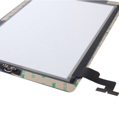 Touch Panel (Controller Button + Home Key Button PCB Membrane Flex Cable + Touch Panel Installation Adhesive) for iPad 2 / A1395 / A1396 / A1397
