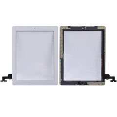 Touch Panel (Controller Button + Home Key Button PCB Membrane Flex Cable + Touch Panel Installation Adhesive) for iPad 2 / A1395 / A1396 / A1397