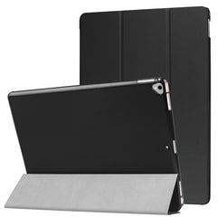 Custer Texture Horizontal Flip Smart Leather Case with 3-folding Holder & Sleep / Wake-up Function for iPad ro 12.9 inch 2017 / 2015, For iPad Pro 12.9 inch