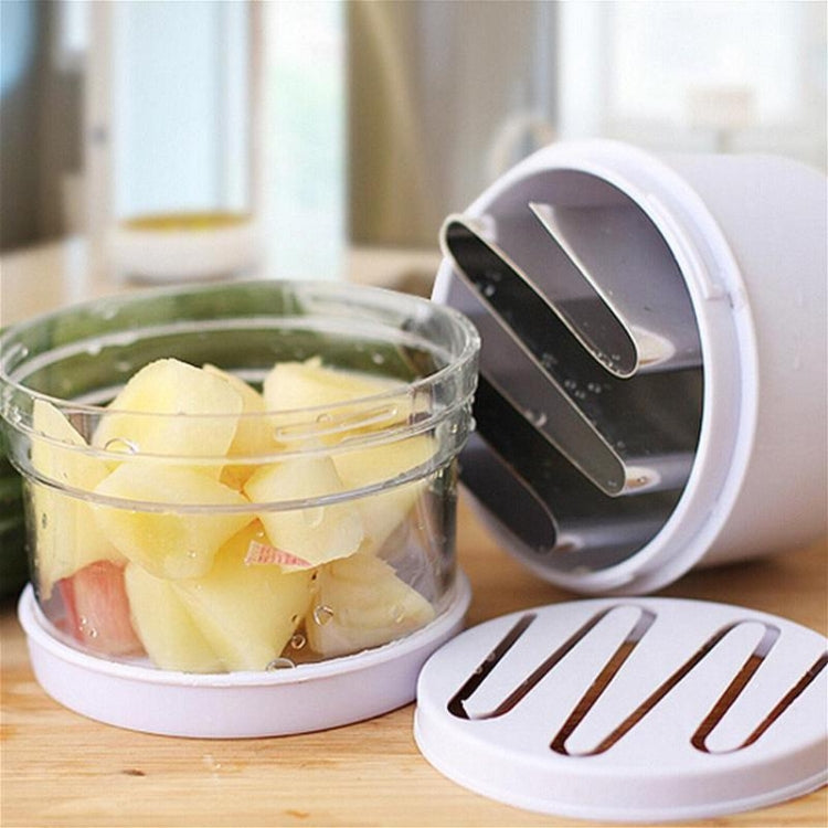 Stainless Steel Onion Cutting Instrument / Ginger Garlic Cutter, Size: 22x8x8cm, Random Color Delivery, Stainless Steel Garlic Crusher Stainless Steel Onion Cutting Instrument / Ginger Garlic Cutter, Size: 22x8x8cm, Random Color Delivery, Stainless Steel Garlic Crusher
