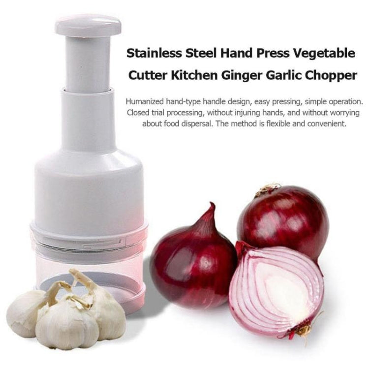 Stainless Steel Onion Cutting Instrument / Ginger Garlic Cutter, Size: 22x8x8cm, Random Color Delivery, Stainless Steel Garlic Crusher Stainless Steel Onion Cutting Instrument / Ginger Garlic Cutter, Size: 22x8x8cm, Random Color Delivery, Stainless Steel Garlic Crusher