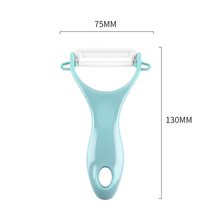 T Shaped Ceramic Skin Peeler with Durable ABS Handle, Random Color Delivery, T Shaped Peel Knife T Shaped Ceramic Skin Peeler with Durable ABS Handle, Random Color Delivery, T Shaped Peel Knife
